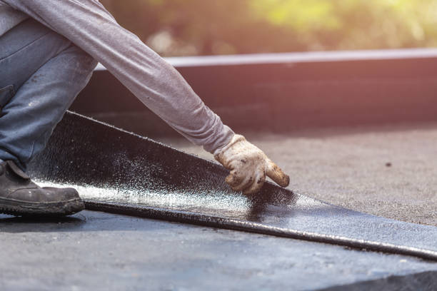 Professional Waterproofing technician working in Pomona, NJ